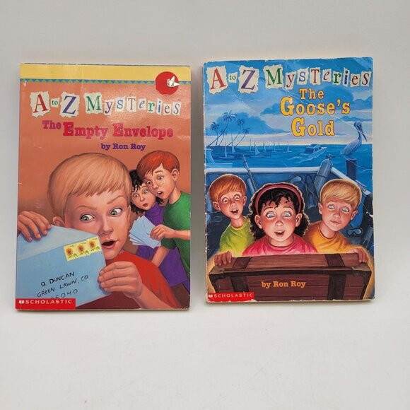 Calendar & A to Z Mysteries Huge Lot of 15 Chapter Books by Ron Roy - Picture 3 of 9